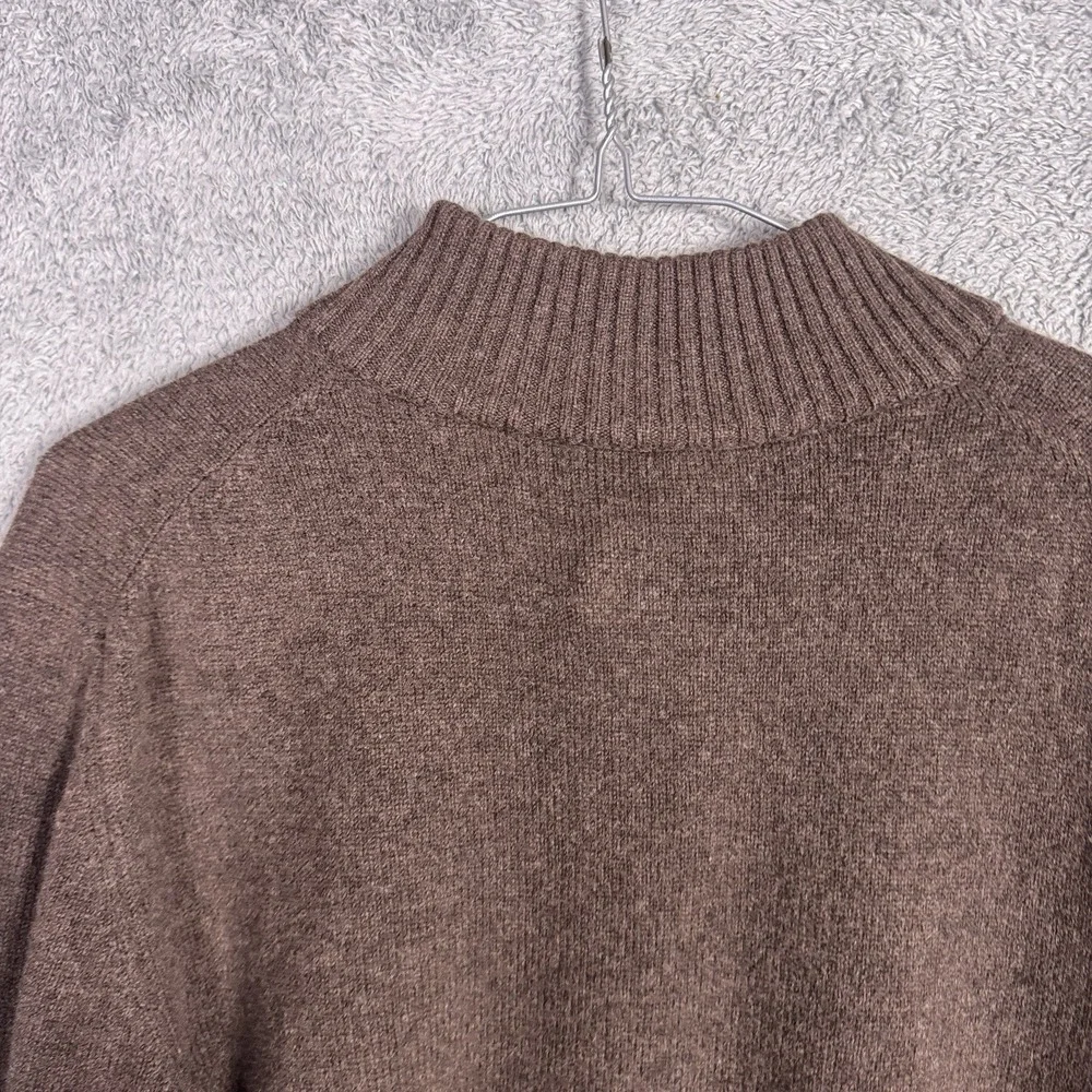 Gran Sasso Cashmere Geelong Sweater Mens EU 58 Italy Full Zip Cardigan Wool